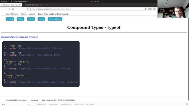 Learn Programming in Crystal Lang course - part 1 смотреть онлайн