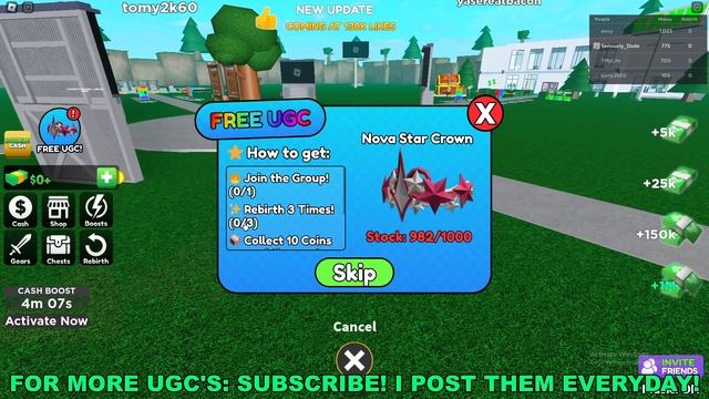 How To Get Nova Star Crown in Bank Tycoon (ROBLOX FREE LIMITED UGC ITEMS) смотреть онлайн