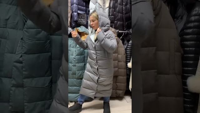 Пуховик Утеплитель-пух размеры 42-54