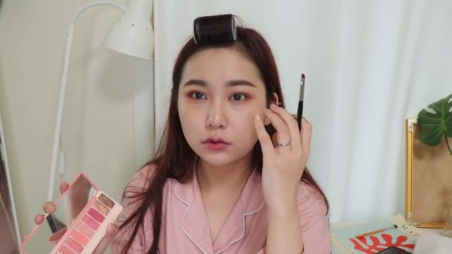 생머리로 학교 가는날 GRWM 도란도란 수다떨며 준비합시닷. ?RED LIP MAKEUP | JIANSSI