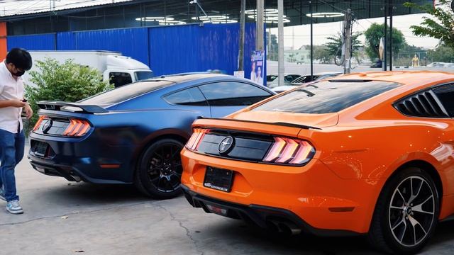 รีวิว 2020 Ford Mustang 2 3 EcoBoost High Performance Package ต่างกับรถศูนย์ตรงไหนบ้าง смотреть онлайн
