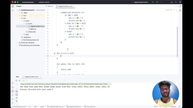 Higher Order functions in Kotlin, Function as a Parameter and Return Type смотреть онлайн