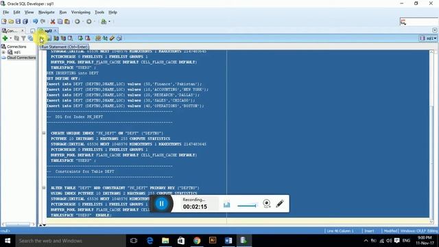 Simplest way to create Tables on Oracle 12c смотреть онлайн