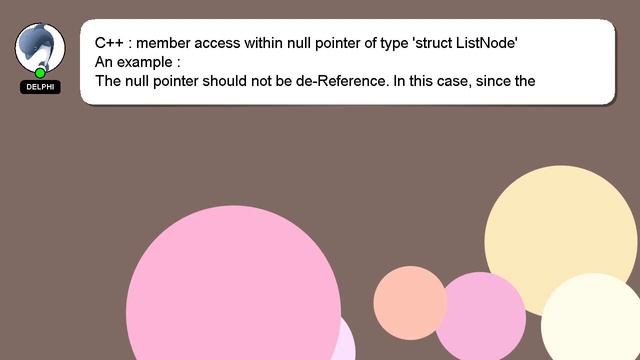 C++ : member access within null pointer of type 'struct ListNode' смотреть онлайн