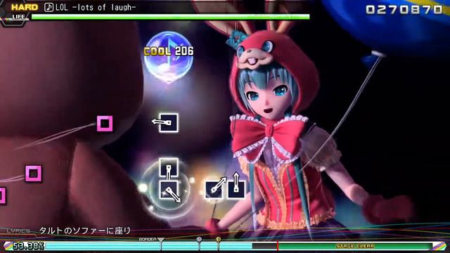 [1080p60] Project Diva Future Tone - LOL (Lots of Laugh) - Hard - 105.57% Perfect смотреть онлайн