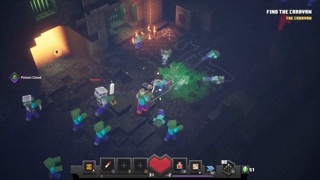 MINECRAFT DUNGEONS! - ARKIN GAMEPLAY смотреть онлайн