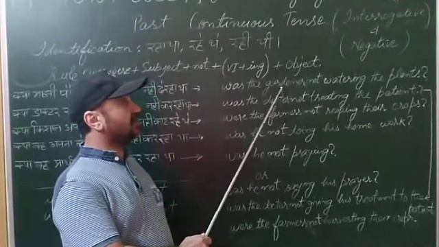 Simple interrogative and negative sentences of past continuous in Hindi смотреть онлайн