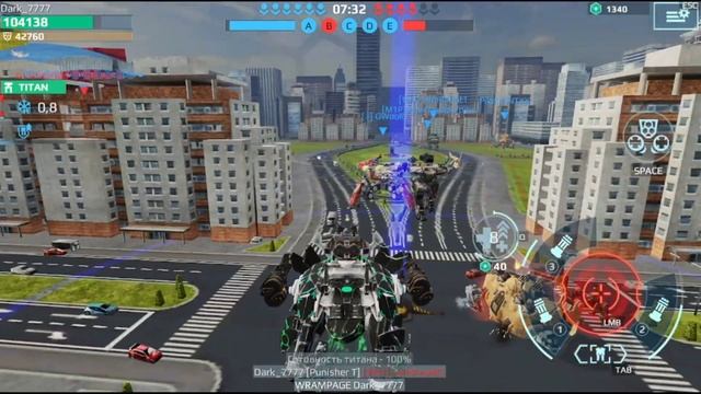 МАСТЕР-КЛАСС НА ДВУХ РОБАТАХ / WAR ROBOTS ОБНОВЛЕНИЕ НА MY.GAMES смотреть онлайн