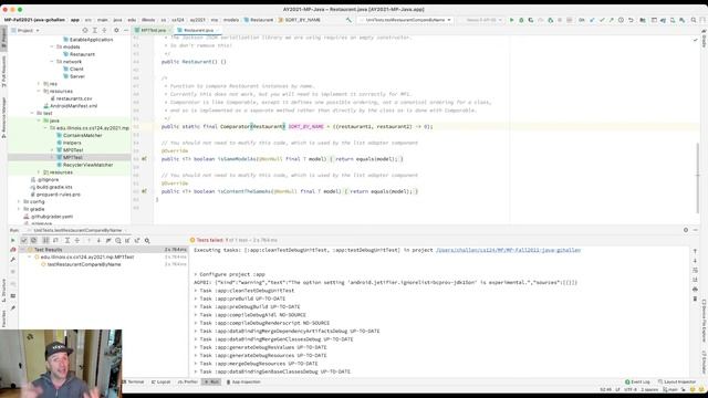CS 124 Java: MP1 Restaurant Comparator смотреть онлайн