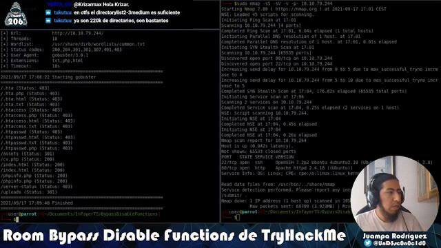 Resolución de la room Bypass Disable Functions de TryHackMe смотреть онлайн