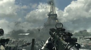 Call of Duty  Modern Warfare 3 Падение Эйфелевой башни