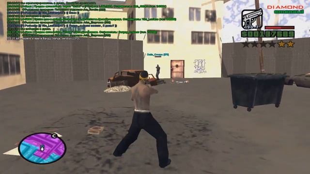 Играю в самп на ОГ или как быстро заработать деньги в сампе. (Не большой баг) смотреть онлайн