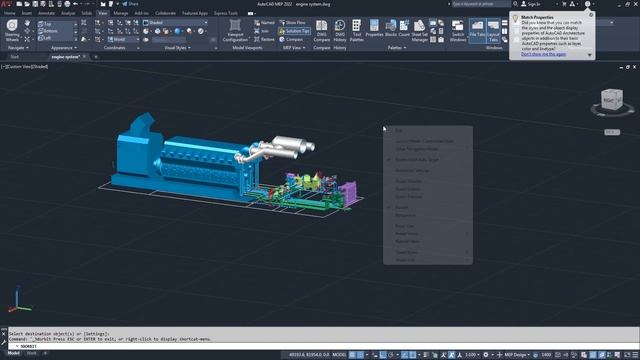 Autodesk, autoCAD MEP, How to drawing exhaust gas and intake air, Piping смотреть онлайн