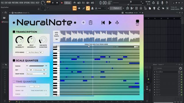 Best free Audio to MIDI Converter Vst Plugin | NeuralNote смотреть онлайн