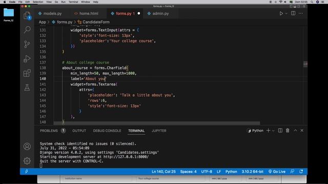 DJANGO CRISPY FORMS | Updated 2022 | ADVANCED Crash Course | Bootstrap 5 | No scripts | Part #12 смотреть онлайн