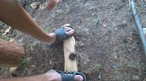 КАК ДОБЫТЬ ОГОНЬ С ПОМОЩЬЮ ТРЕНИЯ В ЛЕСУ 2 ЧАСТЬ