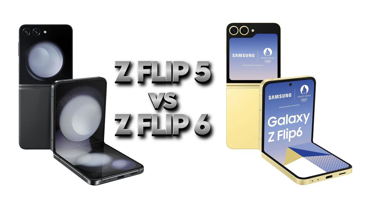 Сравнение Galaxy Z Flip 5 и Flip 6 смотреть онлайн