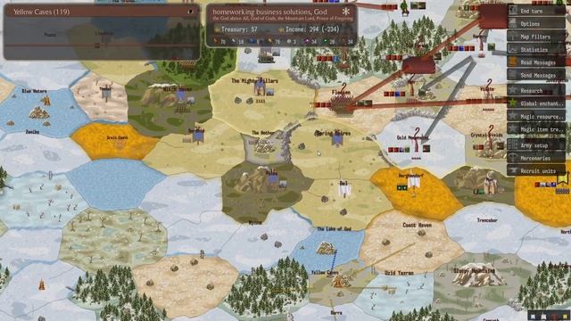 Dominions 5 | Uuodeouda, Turn 58-60 | Modnations | Mu Plays смотреть онлайн