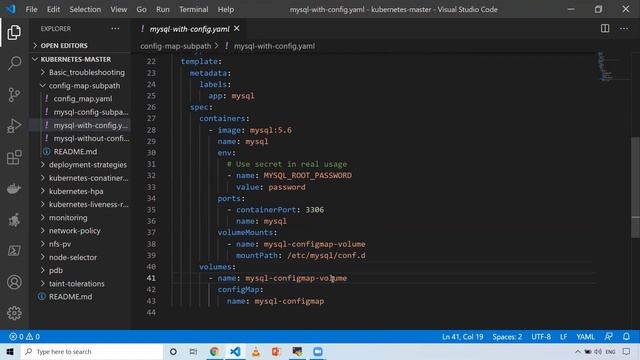 common issue faced while using config map to copy files on to pod ( importance of subpath tag ) смотреть онлайн