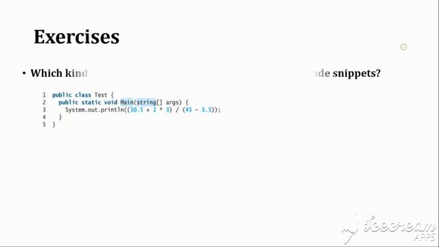 Java: common programmers errors смотреть онлайн