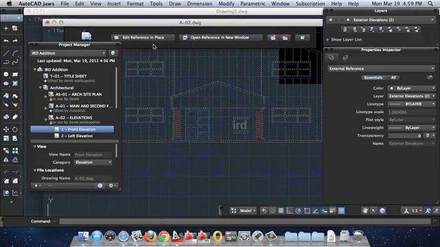 AutoCAD for Mac 2013, Project Manager Script смотреть онлайн