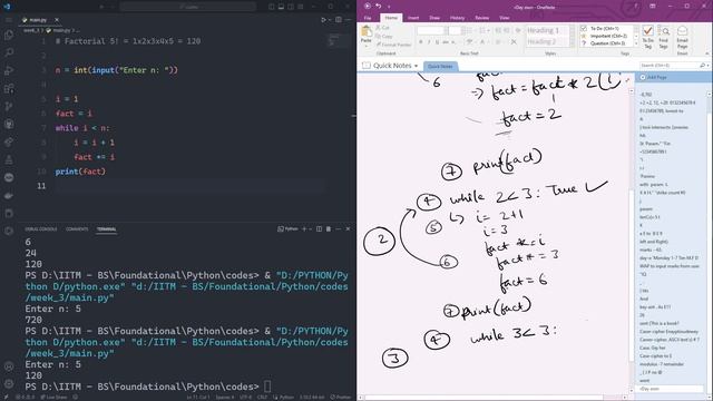 Programming in Python I Loops - While loop, break, else I Session - 6 | Hindi смотреть онлайн