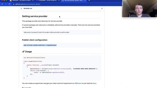 How to implement an A/B Split test in Laravel ? смотреть онлайн