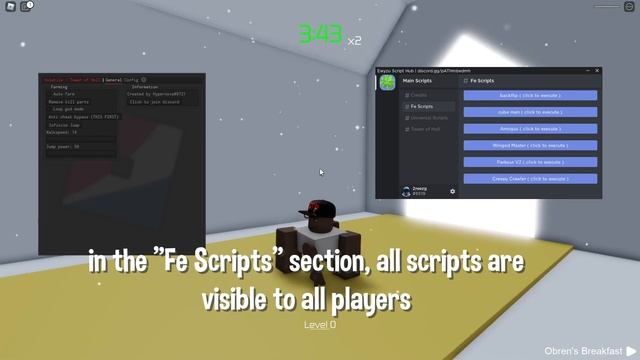 Tower Of Hell Hack ? AUTO FARM - INSTANT WIN - INF JUMP - FLY ? Roblox Tower Of Hell Script смотреть онлайн