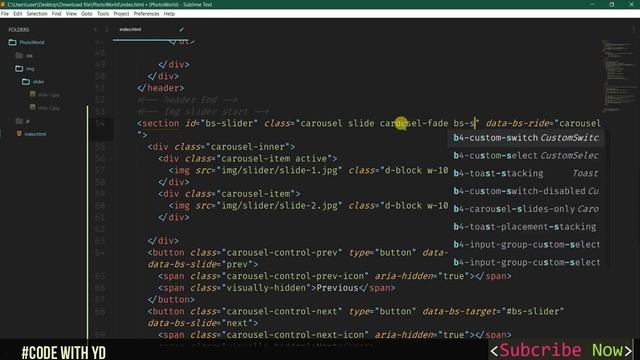 How To Make A Website Using HTML CSS Bootstrap 5 Responsive Website Design | Step By Step Tutorial смотреть онлайн