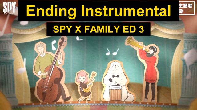 Spy x Family Season 2 • Ending • Tv Size • Instrumental • Karaoke • Todome no Ichigeki смотреть онлайн