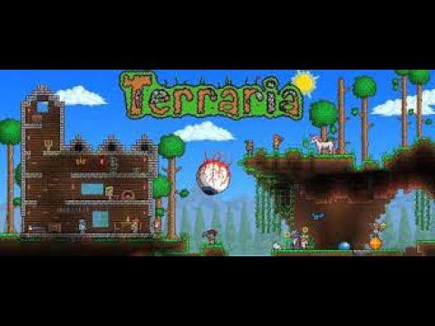 первый раз играю Terraria {1] выходной стрим