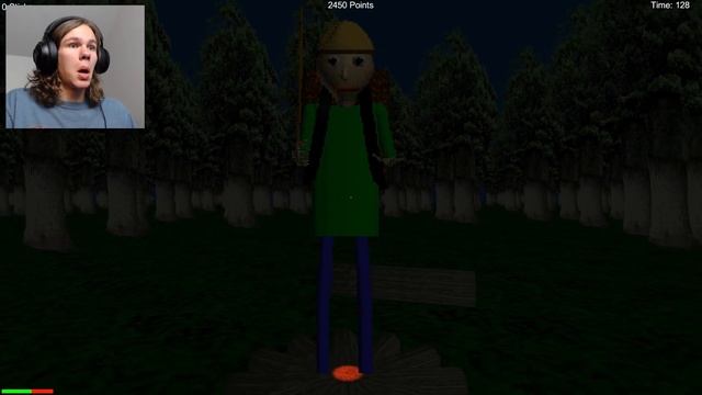 LOOK AT THIS CREEP | Baldi's Basics Field Trip: Camping (ENDING) смотреть онлайн