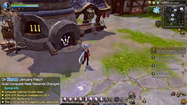 Conquest Rewards Changes / add 40% ATK Stone. Legend Lunar Jade Mat / Dragon Nest Korea (2023 Jan) смотреть онлайн