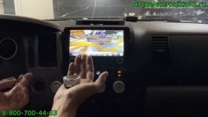 Установка кругового обзора и магнитолы на Toyota Tundra