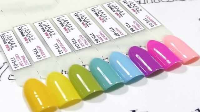 LIANAIL коллекции Tetris 90's & Stone mix смотреть онлайн