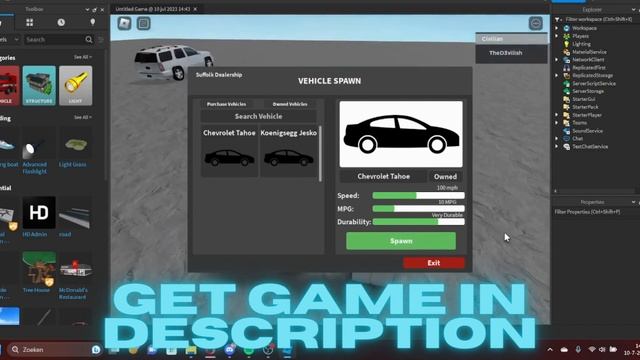 FREE | Advanced Car Shop System - Roblox Studio смотреть онлайн