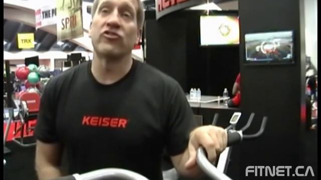 Keiser M3 Total Body Trainer Demonstration смотреть онлайн