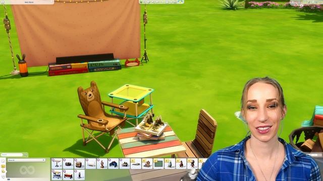 The Sims 4 Little Campers Kit Review | All Items & Swatches! смотреть онлайн