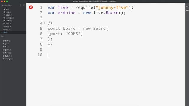 Come funziona il loop di Arduino JohnnyFive (NodeJS) - Video 448 смотреть онлайн