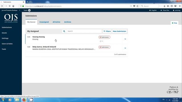 Tutorial Menerbitkan Back issue Jurnal (OJS Tutorial) смотреть онлайн