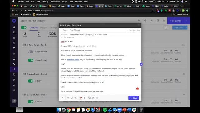 Outreach.io Overview смотреть онлайн