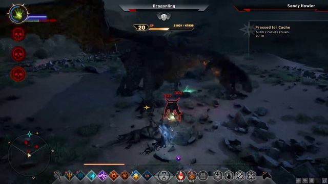 Dragon Age Inquisition - Taking down a Dragon as Knight-Enchanter смотреть онлайн