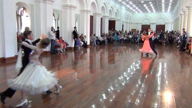 Фокстрот Юниоры 2, Европейская программа Открытый класс смотреть онлайн