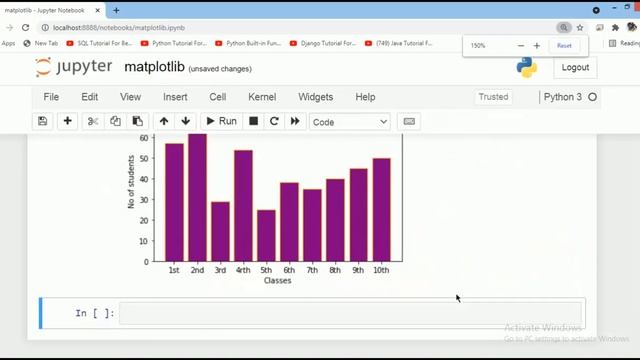 #4:- Bar Chart in Matplotlib In Hindi | Matplotlib Tutorial In Hindi смотреть онлайн