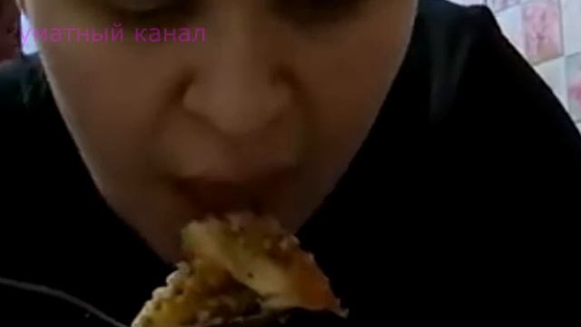 УМАТНОЕ ЧАВКАНЬЕ НАСОСИБУЛЛИНЫХ :) СЛАБОНЕРВНЫМ НЕ СМОТРЕТЬ