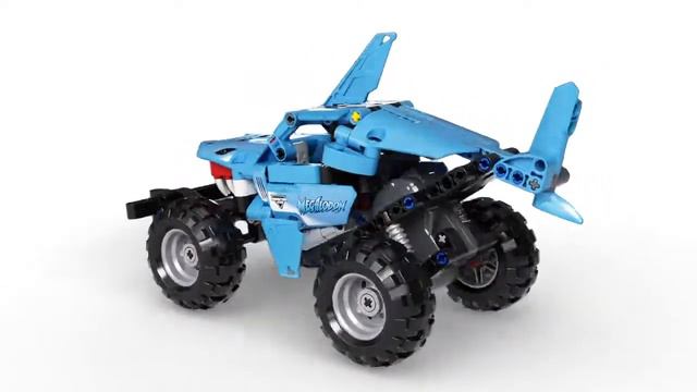 Monster Jam Megalodon Lego Technic смотреть онлайн