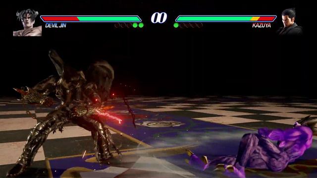 Tekken2- Remake - Devil JIn vs TK2 Devil Kazuya смотреть онлайн
