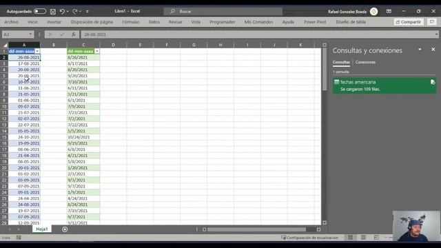 Cambiar formatos de Fechas con Power Query en solo segundos смотреть онлайн