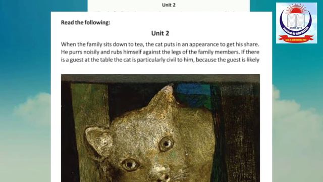 Class-10, Subject-English, Topic - The Cat by Andrew Barton Paterson , Part-1, Date:- 18/05/2020 смотреть онлайн