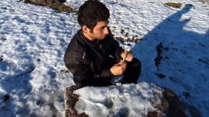 Русская зима! Растопить лёд! #temkajjot #лёд#горячийключ#перец#лук#чеснок#горчица#лёд#пруд#россия